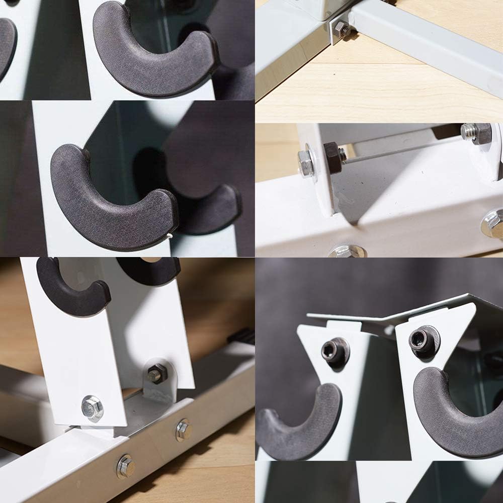 HAI+ Dumbbell Storage Rack Stand Holder, Solid Steel Dumbbell Rack Holder, A-Frame 3 Tier Weight Dumbbell Storage Racks, Free Weights Dumbbells Set for Home Gym Exercise (3 Tier) : Sports & Outdoors