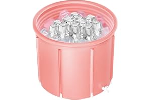 ONLYCARE Ice Bath Tub for Athletes -31 Gal Cold Plunge Tub with Cover - Multiple Layered Cold Water Portable Ice Pod for Therapy Recovery at Home Outdoor Gym