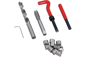 AB Tools M12 x 1.5mm Thread Repair kit/helicoil 15pc Set Damaged Thread AN046