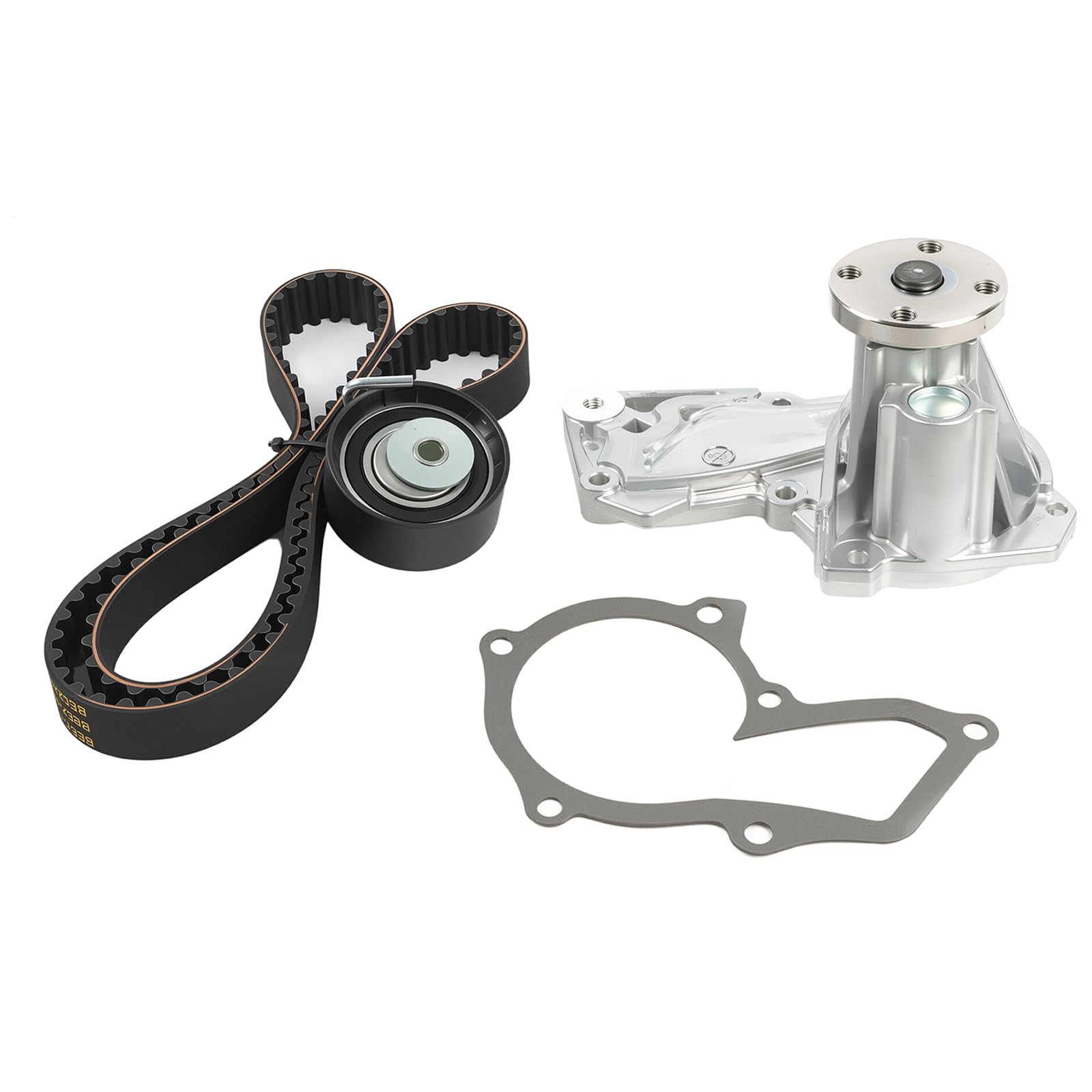 Photo 1 of Timing Belt Water Pump Kit Engine Timing Belt Kit Fits for 2011-2019 Fiesta, 2014-2016 Transit Connect, 2013-2016 Escape 1.6L, Timing Belt Kit With Water Pump Replace OE BE8Z-6268-C