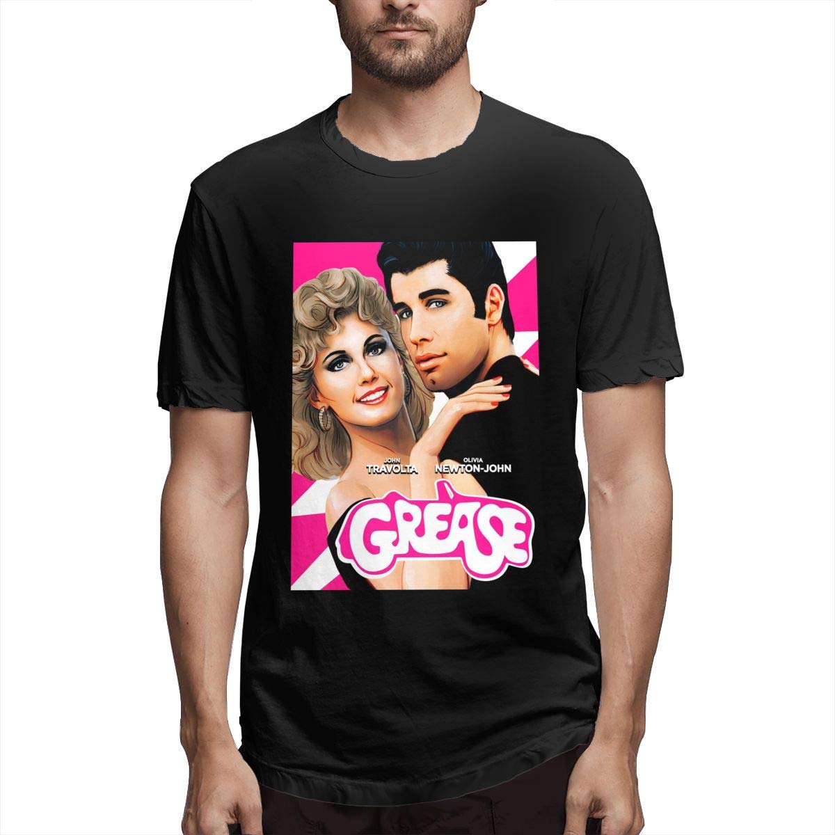 Marymcrawford Short Sleeve Elegant Grease Black Graphic For T Shirt