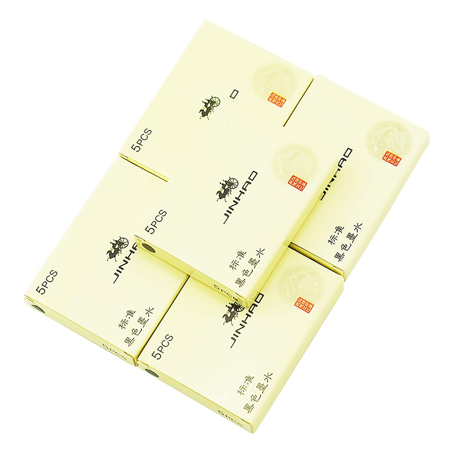 Jinhao Fountain Pen Ink Refill Cartridges International Standard Size, 30 PCS, Blue Color — image 1
