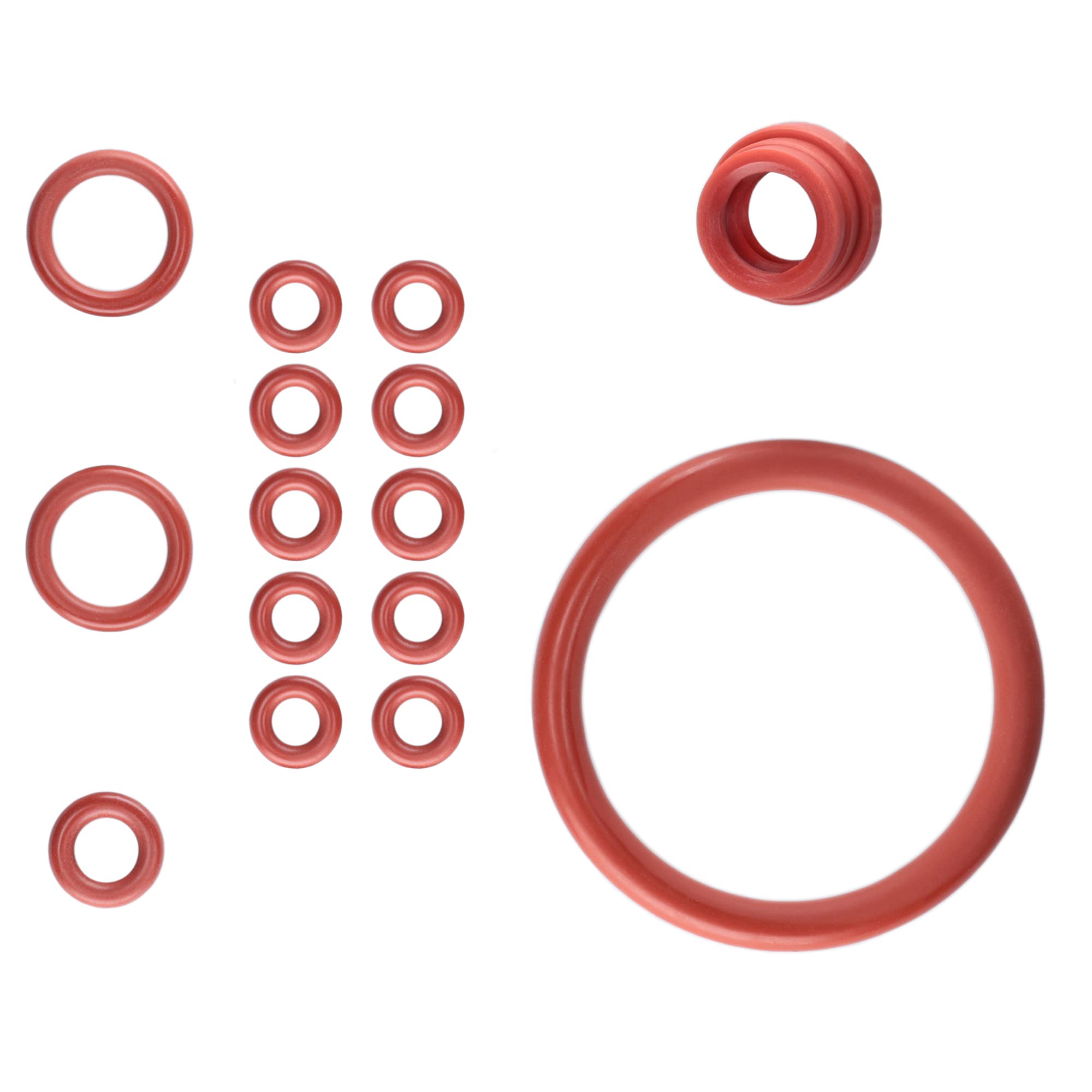 SW-K Service Kit with Gaskets for Coffee Group, Support Valve, Water Tank, Pressure Hoses, Compatible with Philips Saeco Gaggia Spidem, Set 10