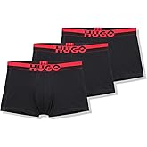 HUGO Men's 3-Pack Split Logo Trunk