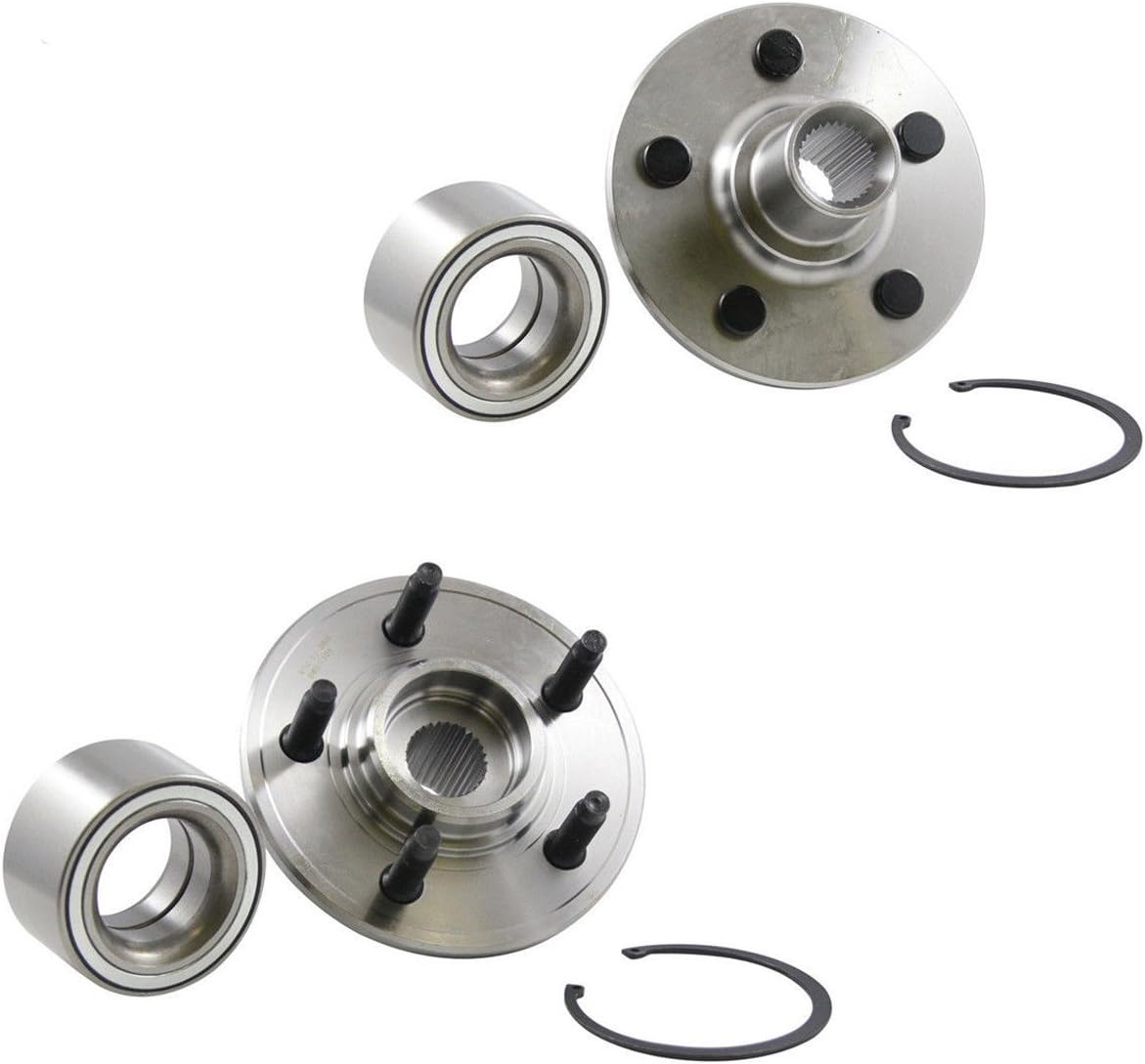 Detroit Axle 521000 Rear Wheel Hub and Bearing Assembly for 2002 2003 2004 2005 2006 Ford Explorer - 2003 2004 2005 Lincoln Aviator 2002 2003 2004 2005 2006 2007 2008 2009 2010 Mercury Mountaineer