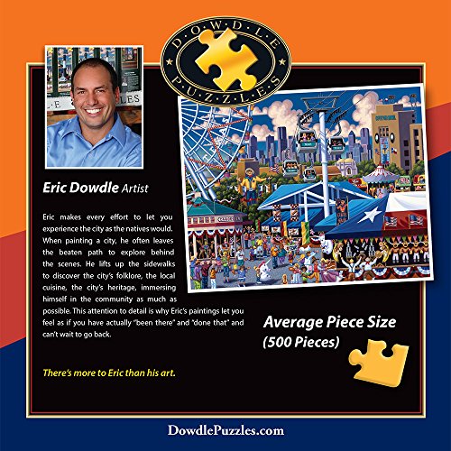 Dowdle Folk Art State Fair Jigsaw Puzzle (500 Piece)