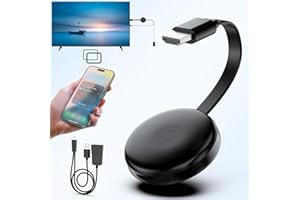 Quanlex Wireless HDMI Display Adapter, HDMI Wireless Dongle Adapter, Mirroring Extender Stream Video/Audio from Android/iOS/Windows/MacOS/Laptop to TV/Monitor/Projector, Support Airplay DLNA Miracast