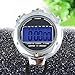 LAOPAO Stopwatch,1/100th Second 2 Lap Memory, Clock Daily Rainproof Digital Timer for Sports Match,Competition,Coach,Referee,Training,Timing