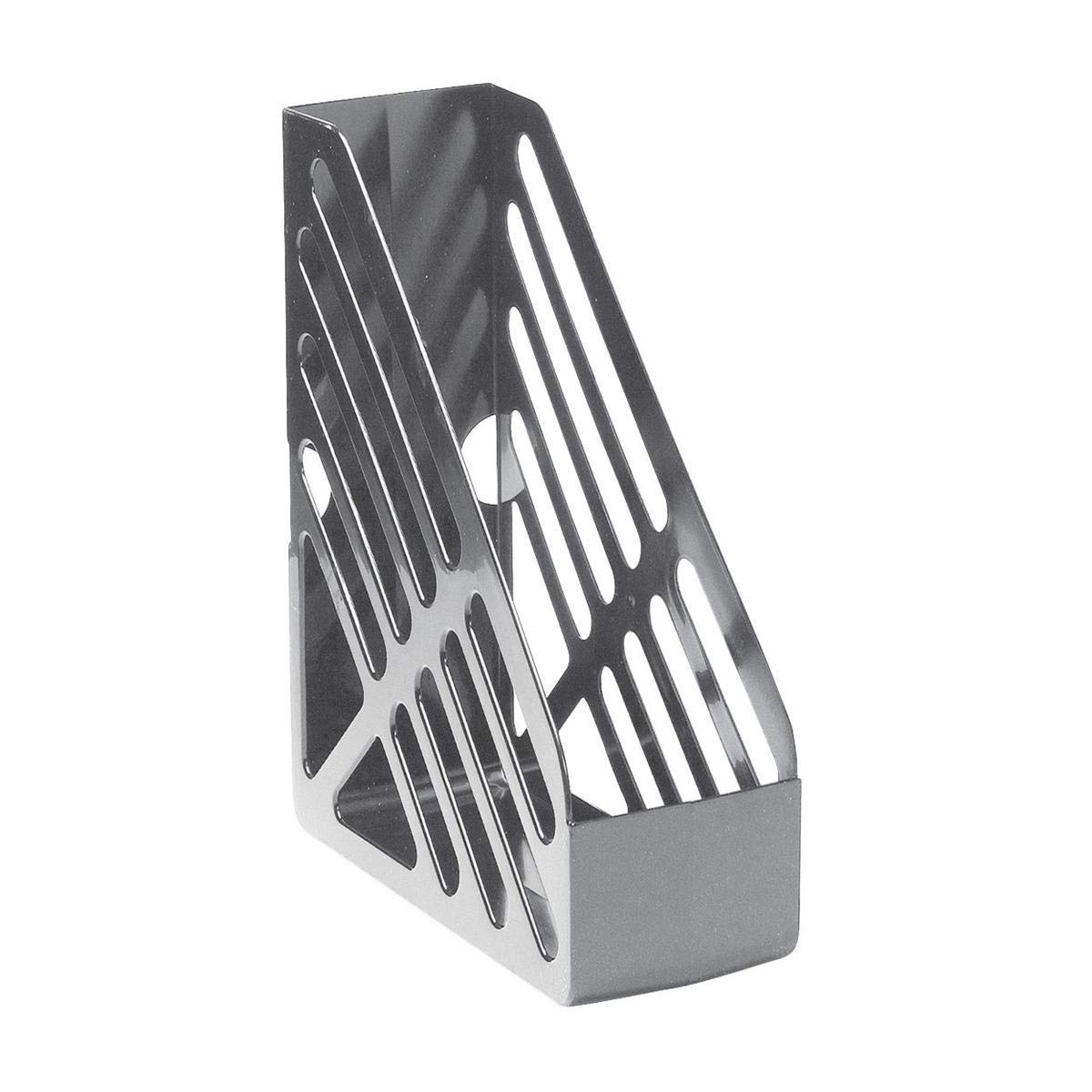 5 Star Magazine Rack File Foolscap Grey