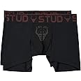 Stud Briefs (Boxer Briefs) Fertility Underwear for Men, Varicocele Supportive Underwear, Optimal Sperm Count and Testosterone (XXS, BLACK)