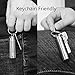 TI-EDC Titanium Biocompatible Keychain Pill Fob