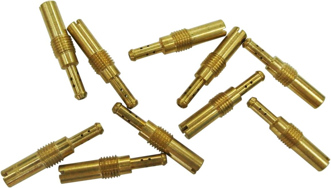 Supermotorparts 10pcs Set Slow Jet (32 to 55) for PWK CVK Type Carburetor Keihin OKO Motoritec