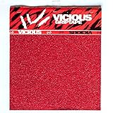 Vicious Rayne Longboards Griptape -RED 4 Pack of Coarse Grit Longboard/Skateboard Grip, 40