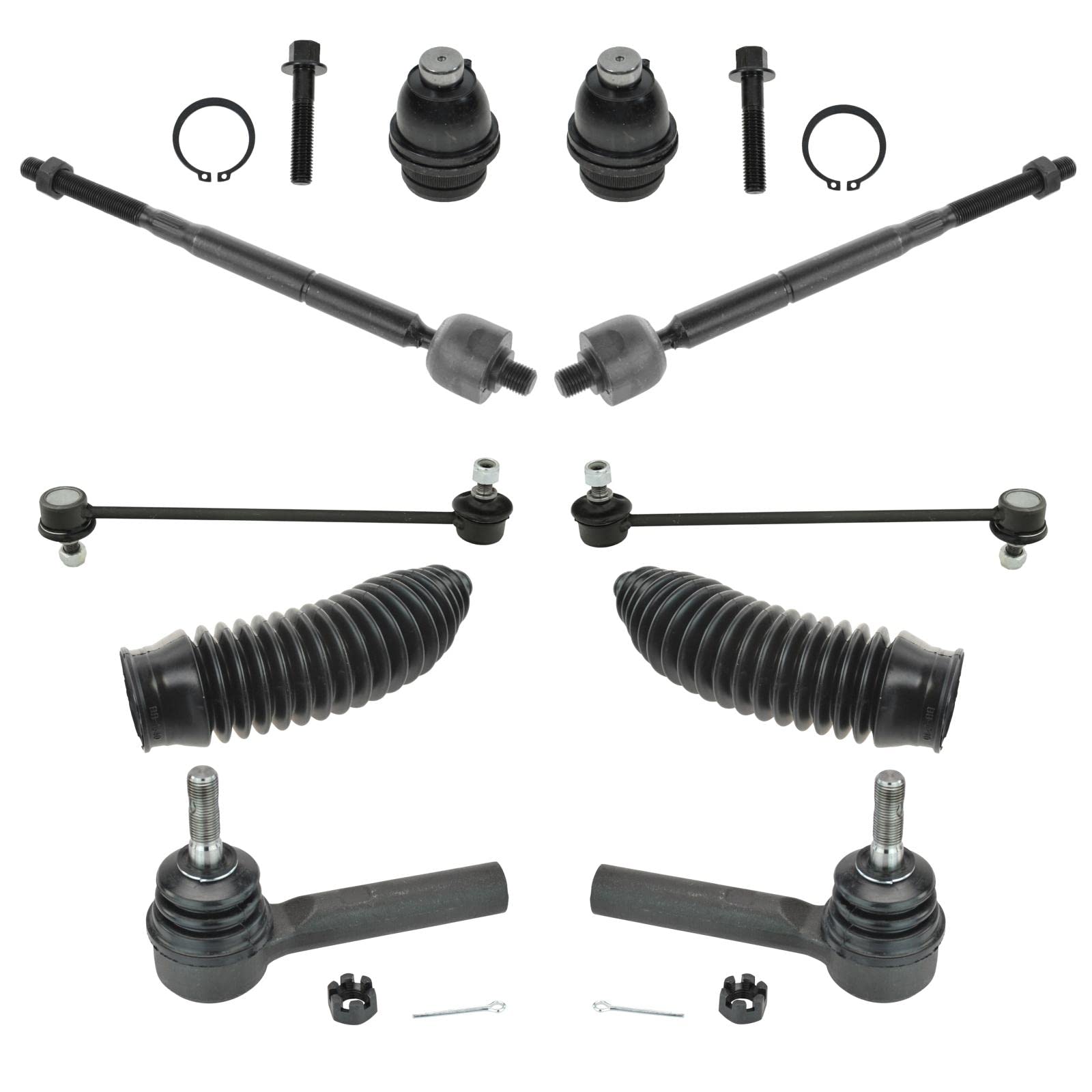 TRQ Front Steering & Suspension Kit Ball Joint