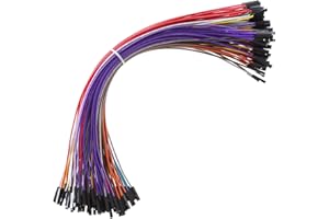 Breadboard Jumper Wires 20AWG, Bestlus Exclusives Female to Female Jumper Cables Wires F/F 30CM 12'' 10 Colors Pack of 120 Sq