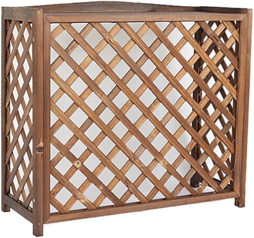 Soporte De Flores Acondicionado De Madera, Cubierta De Radiador ...