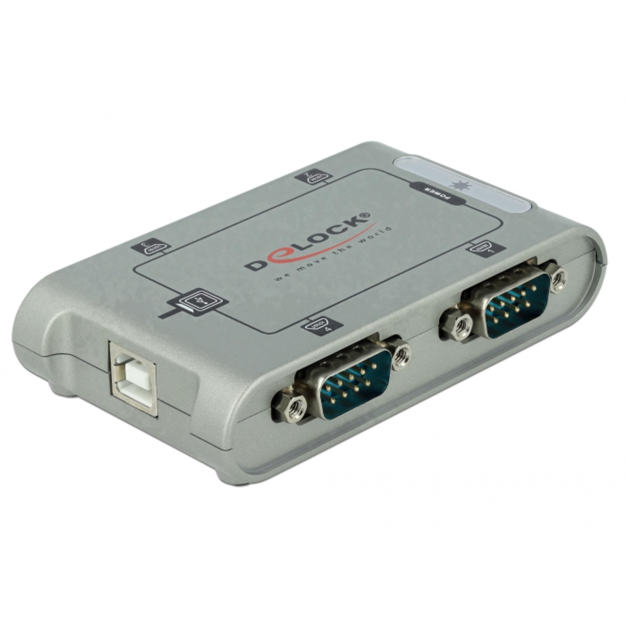 Delock USB 2.0 to 4x Serial Adapter