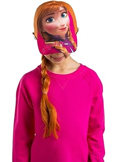 Disney Princess Rapunzel Baseball Cap With Faux Blonde Hair