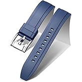 BINLUN Quick Release Silicone Watch Bands Replacement Rubber Watch Straps 18mm 19mm 20mm 21mm 22mm 24mm Smartwatches Bands for Men and Women Waterproof Sport Watchbands with 11 Colors