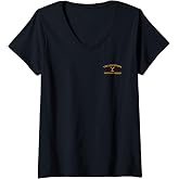 Women's Yellowstone - Yellowstone Y Dutton Ranch Logo V-Neck T-Shirt