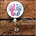 pink and blue baby feet Retractable baby feet badge holder, nurse gift, ob, L&D, id holder, reel Personalized Christmas Gift Midwest Charm