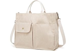 NICTION Tote Bag Women Corduroy Hobo Bag Satchel Bag College Bag Travel Bag Crossbody Bags Messenger Bag Tote Handbag 2023