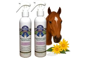 Dr. Milt's Horse Topical Epsom Salt Pain Relief Ointment Rub: Poultice and Liniment Fortified with Arnica for Horses and Anim