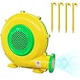 GONFLABLE Air Blower, 950W 1.25HP Bounce House Blower, Portable Pump Fan Blower Perfect for Inflatable Bounce House, Bouncy Castle, Jumper, Water Slide, Blower Corded(950 Watt 1.25HP)