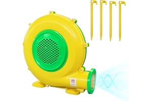 GONFLABLE Air Blower, 950W 1.25HP Bounce House Blower, Portable Pump Fan Blower Perfect for Inflatable Bounce House, Bouncy Castle, Jumper, Water Slide, Blower Corded(950 Watt 1.25HP)