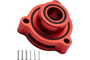 JUUDDENPARTS Red Blow Off Valve Adapter, Replacement for Chevrolet Silverado, Replacement for Chevrolet Sierra, Replacement f