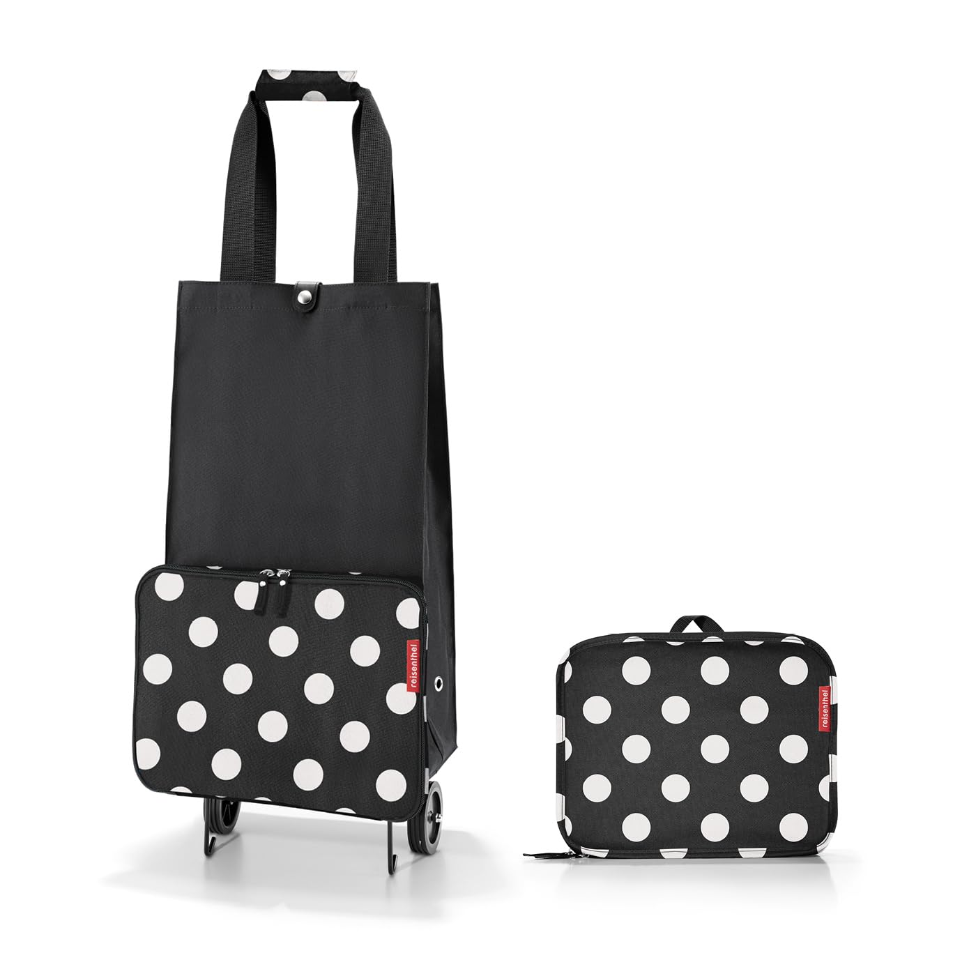 Reisenthel HK7073 FOLDABLETROLLEY DOTS WHITE Gym Bag Women's DOTS WHITE Size Unica