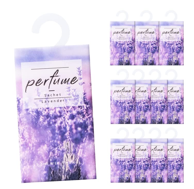 12 Packs Lavender Sachet Bags, Kolvoii Sachet for Drawers and Closets
