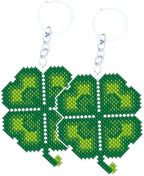 Amazon クロスステッチ キット 手刺繍 キーホルダー 誕生日プレゼント 全5種 葉 刺しゅうキット 通販