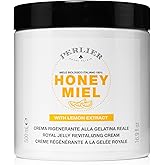Perlier – Honey Lemon Regenerating Body Cream, 16.9 oz – Ultra-Moisturizing Body Butter with Italian Honey & Royal Jelly, Energizing Citrus Scent for Smooth, Hydrated, Revitalized Skin