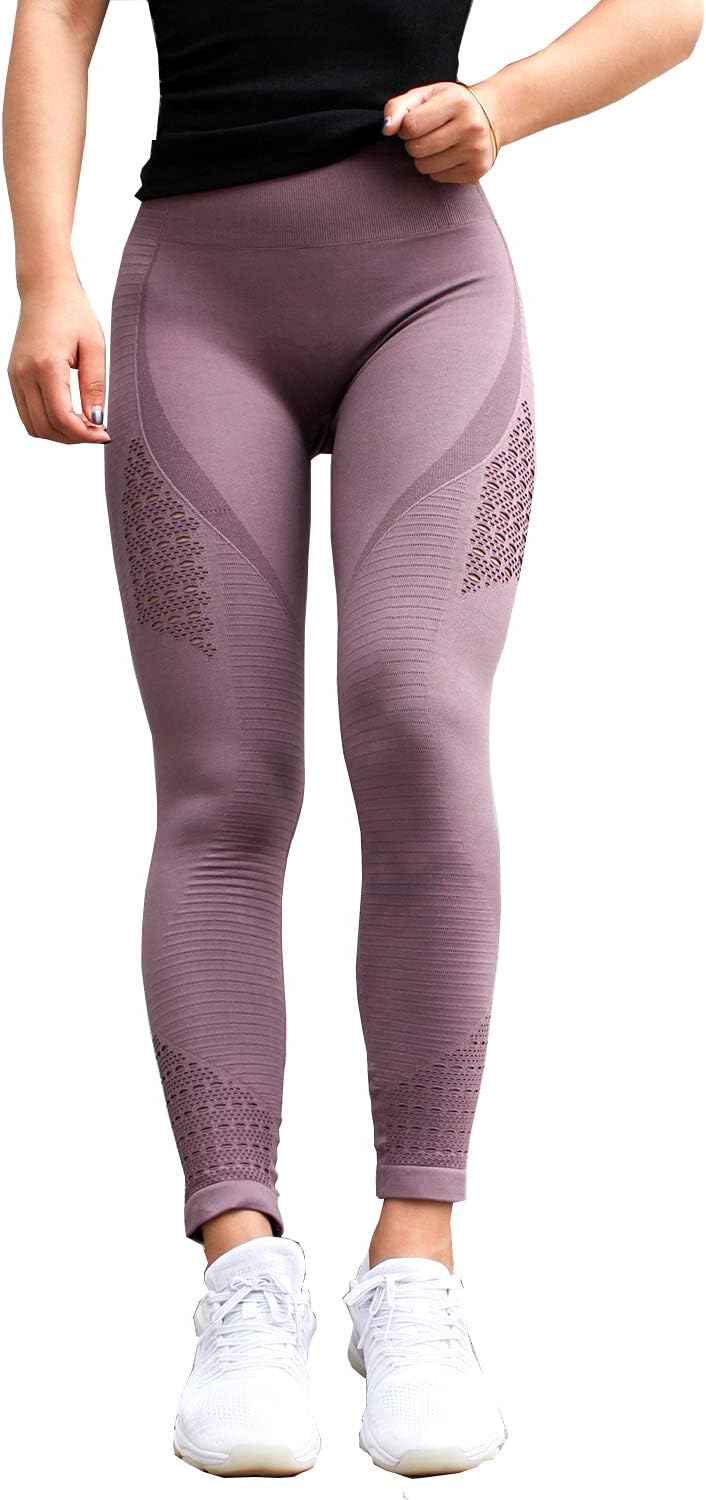 UK Women's Energy Seamless Leggings Gym Sportswear Yoga Pants Running Training Fitness Activewear