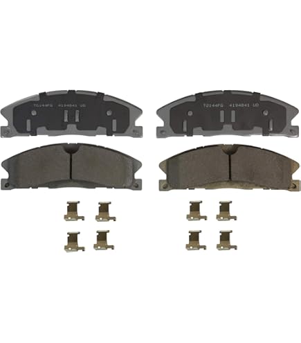 Wagner® QC1324 - ThermoQuiet™ Ceramic Front Disc Brake Pads