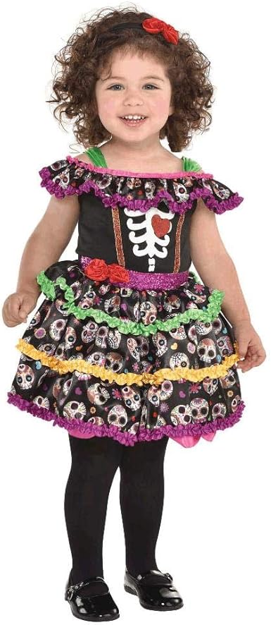 day of the dead costume baby
