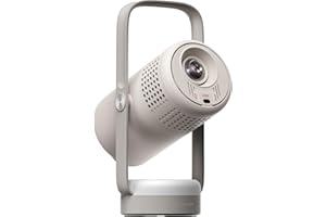 XGIMI Vibe One Mini 1080P Smart Portable Projector, Google TV with Licensed Netflix, Built-in Battery, Auto Focus Auto Keysto