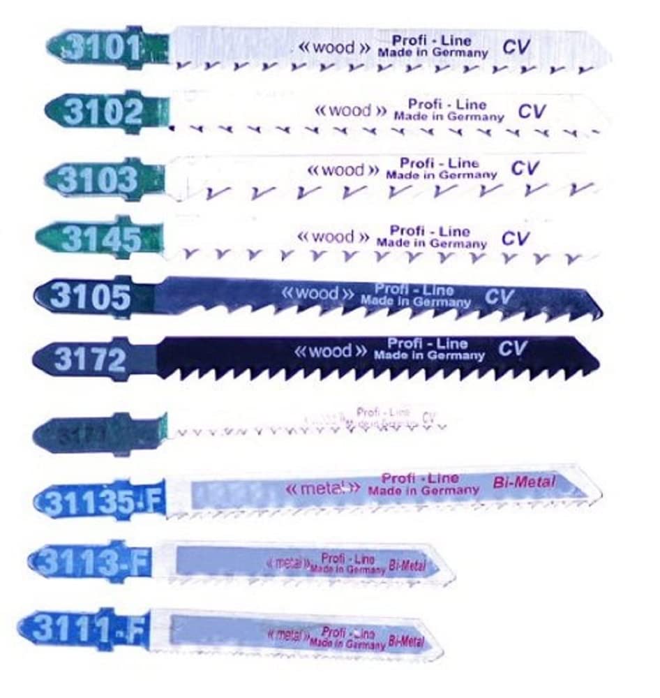 Connex COM300365 Universal Jigsaw Blades Box (10 Pieces)
