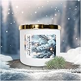 Colonial Candle Sparkling Pine Scented Candle, Holiday Scented Candle - Made in The USA
