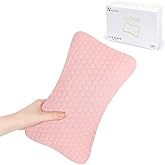 vocheer Small Pillows for Sleeping, 11"x 7" Mini Travel Pillow, Tiny Pillows for Neck, Wrist, Lumbar and Knee, Pets Pillow, Cotton, Machine Washable,Pink-1PC