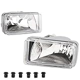 IRONTEK Clear Lens Fog Lights Assembly Fits