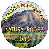 1 - NATURAL POWER IONIC Alpha Spin Disc 7k Neg Ions fm Quantum BioPhysics® EMF Disc Protector with adheive backing