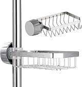Bnimtm Shower Caddy No Drill 304 Stainless Steel Bath Organizer