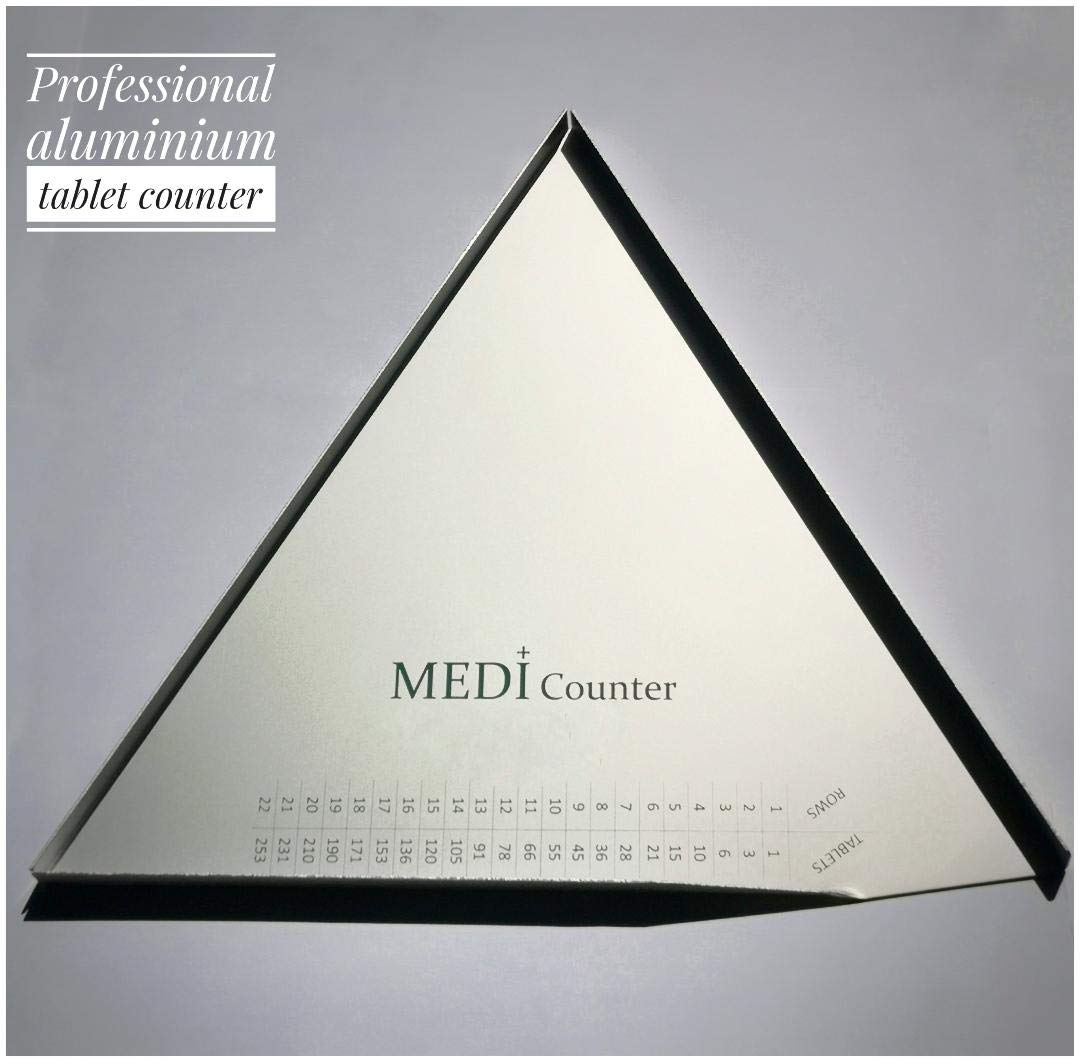Aluminium Triangle Tablet Counter - Large: 254mm