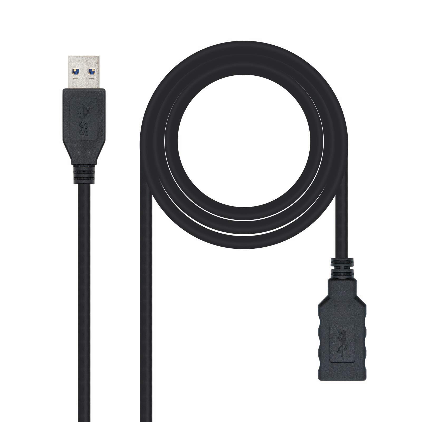 NANOCABLE 10.01.0903-bk USB 3.0 Cable 3 m Black