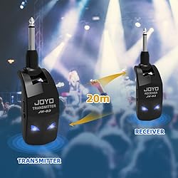 JOYO 2.4GHz Wireless Guitar System 4 Channels