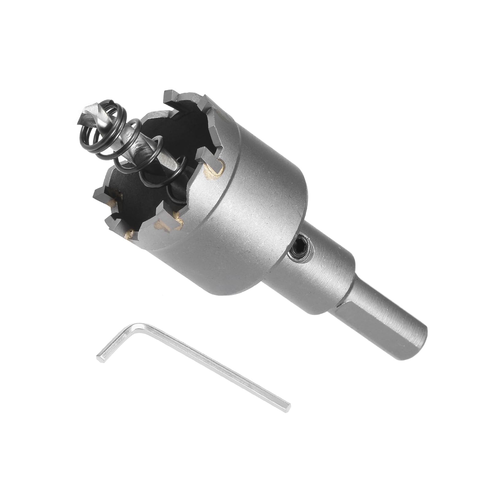 CoCud Carbide Hole Saw, 1.3 Inch/32mm Diameter, Metal Steel Hole Cutters Drill Bits - (Applications: for Metal Wood), 1-Pieces