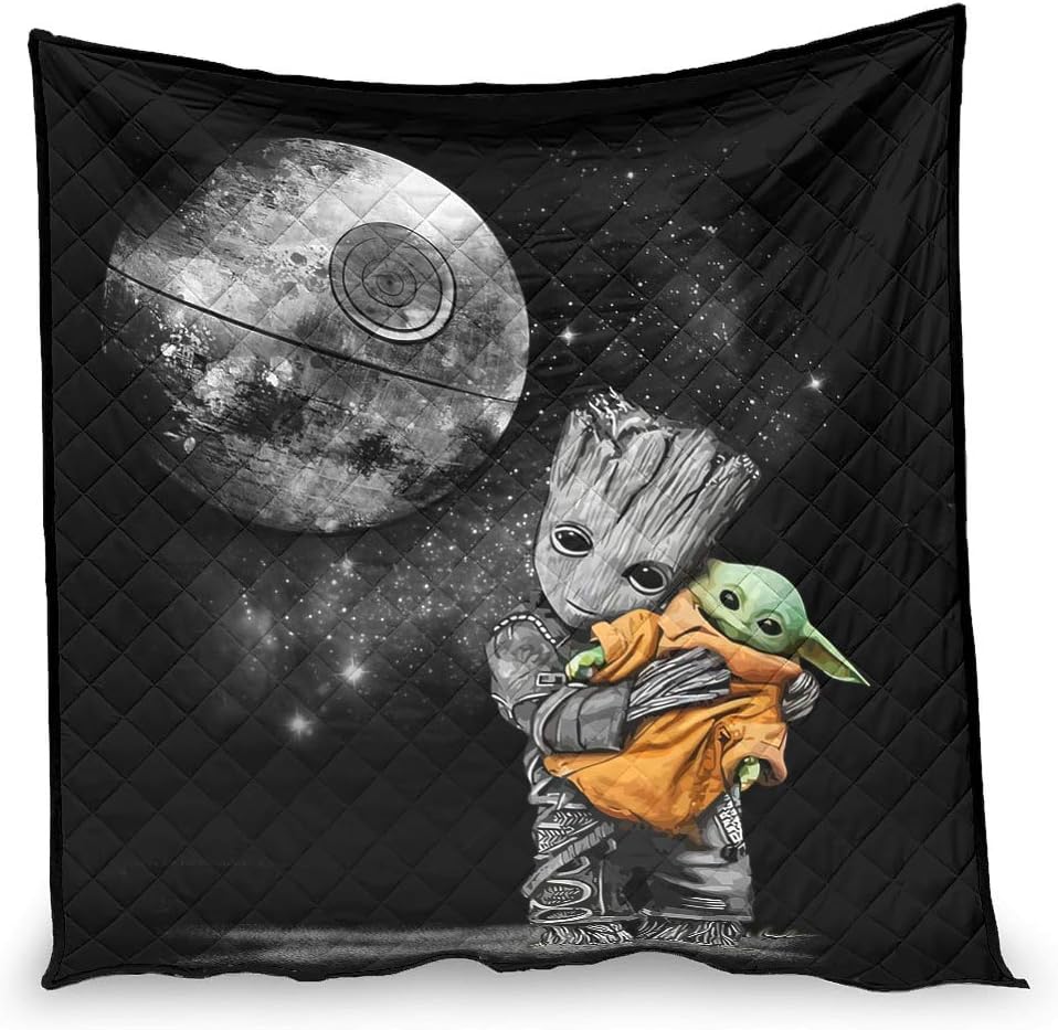 baby yoda quilt