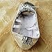 Adult Womens Glitter Ballet Dance Slipper Exercise Paw Shoes Soft Golden 42#